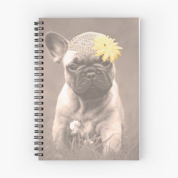 Item preview, French Bulldog Puppy in Hat designed and sold by The Curious Dog Shop.
