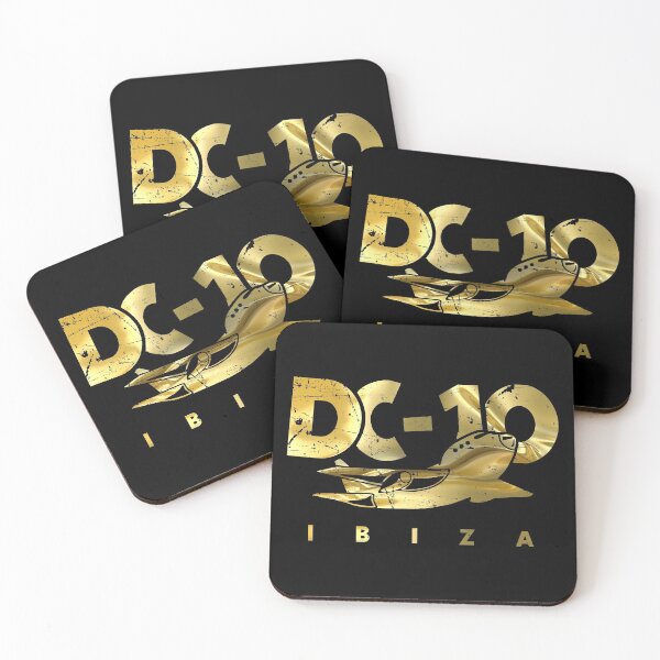Item preview, DC10 Bar Club IBIZA: MODEL black vintage gold or Club legend of La French Touch (original HD DESIGN) designed and sold by LA FRENCH TOUCH.