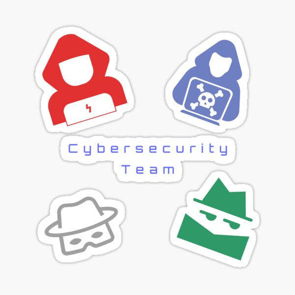 Cybersecurity Team Hacker Pack Sticker