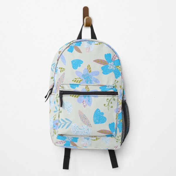 Item preview, Forget me not blue floral repeat pattern designed and sold by Art and Tea Studio.