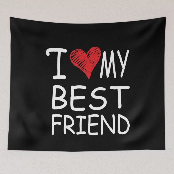 Item preview, I LOVE MY BEST FRIEND - I LOVE MY BEST FRIENDS 2021 Funny Gift - Friends Forever - Friendship - Heart - Girlfriend designed and sold by ilias13.