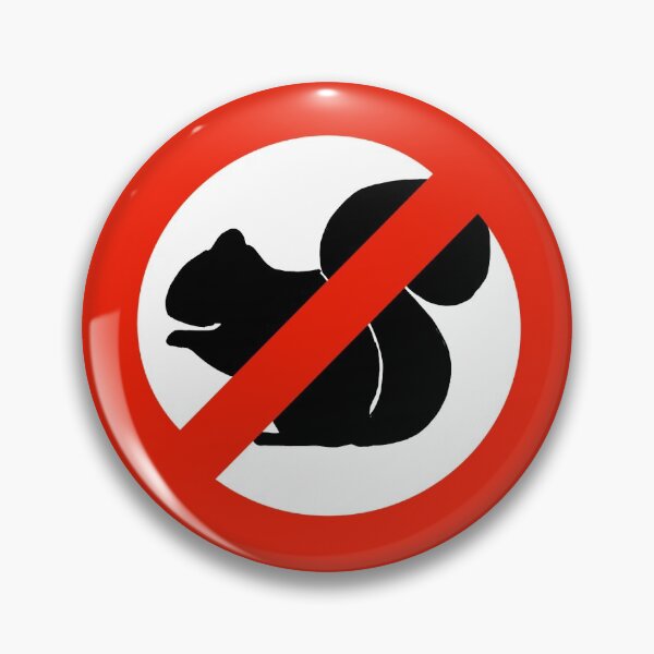Item preview, Anti Squirrel Club Logo designed and sold by Ally Andrade.