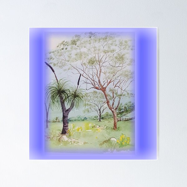 Aperçu de l'œuvre Australian Bush grasstree. créée et vendue par carolynannwatso.