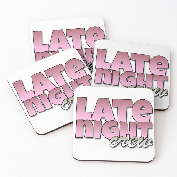 Item preview, late night crew pink designed and sold by jennrogue.