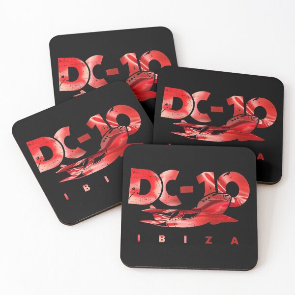 Item preview, DC10 Bar Club IBIZA: MODEL black vintage gold red Club legend of La French Touch (original HD DESIGN) designed and sold by LA FRENCH TOUCH.