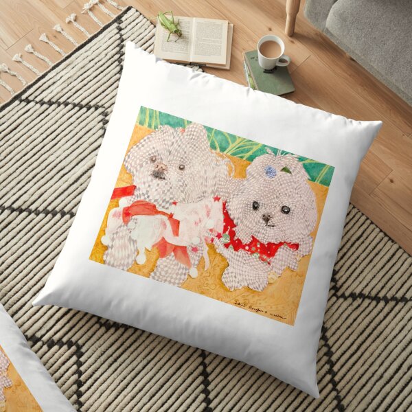 Buster and Buddy Floor Pillow
