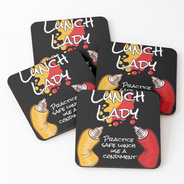 Item preview, Lunch Lady Practice Safe Lunch School and Lunch Lady  designed and sold by Rzelemenz.