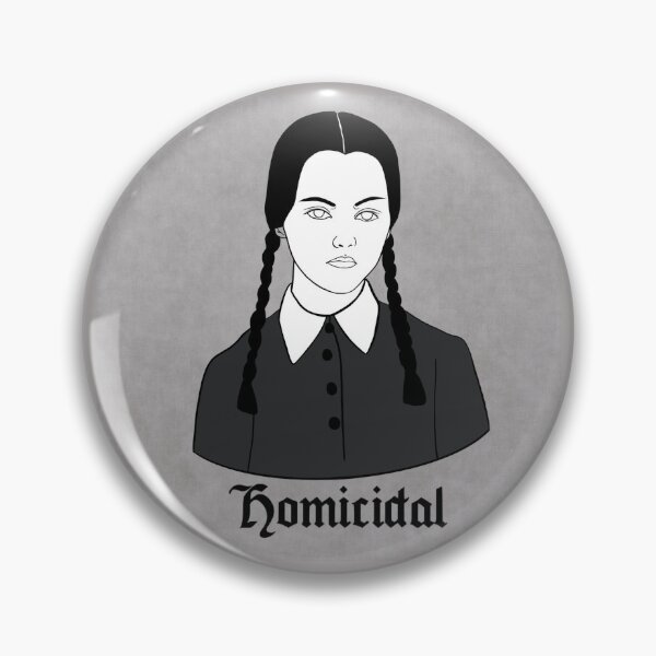 Item preview, goth wednesday addams homicidal  designed and sold by disappoimt.