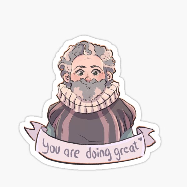 words of encouragement Sticker