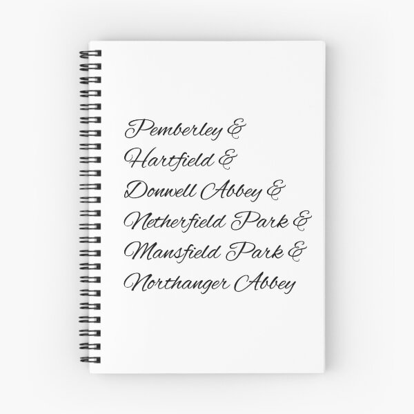 Item preview, Austen Houses (Black Lettering) designed and sold by jamienathan.
