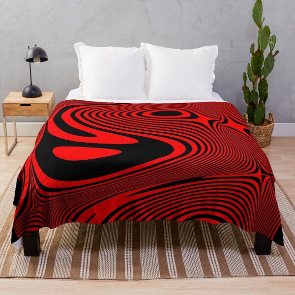 Item preview, Scarlet Brave Swirl Smooth Square Agitation designed and sold by Kay Patterson.