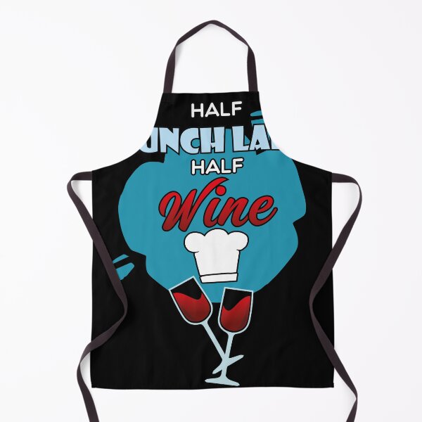 Item preview, Half Lunch Lady Half Wine School Cafeteria and Lunch Lady  designed and sold by Rzelemenz.