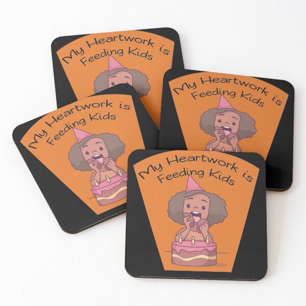 Item preview, My Heartwork is feeding Kids School Cafeteria Lunch Lady  designed and sold by Rzelemenz.