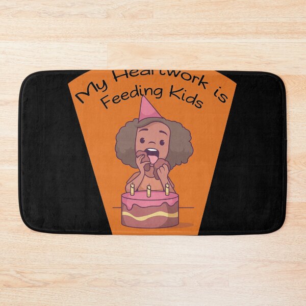 Item preview, My Heartwork is feeding Kids School Cafeteria Lunch Lady  designed and sold by Rzelemenz.