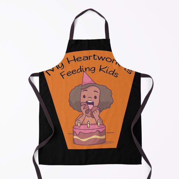 Item preview, My Heartwork is feeding Kids School Cafeteria Lunch Lady designed and sold by Rzelemenz.