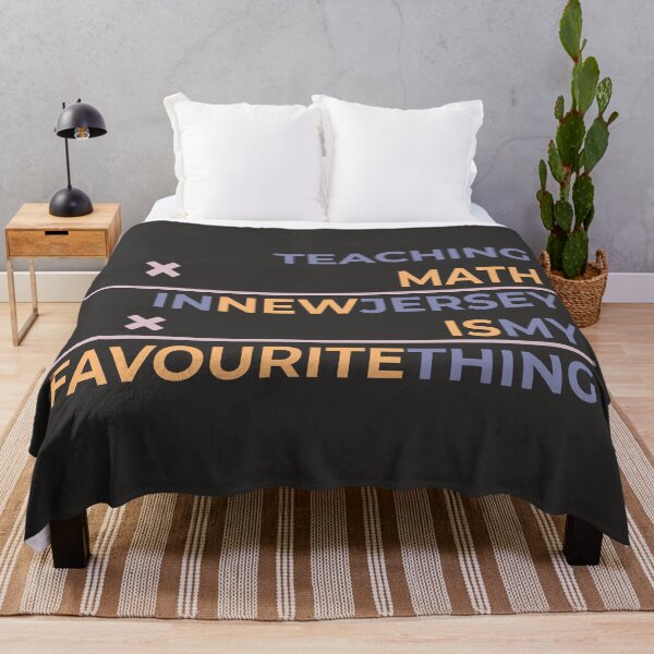 Item preview, Teaching math in New Jersey is my favourite thing designed and sold by Cat-designs.