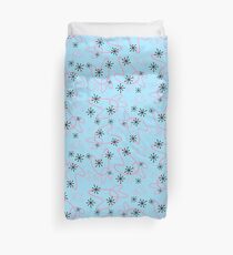 Starburst Atomic - Auqa/Pink Duvet Cover