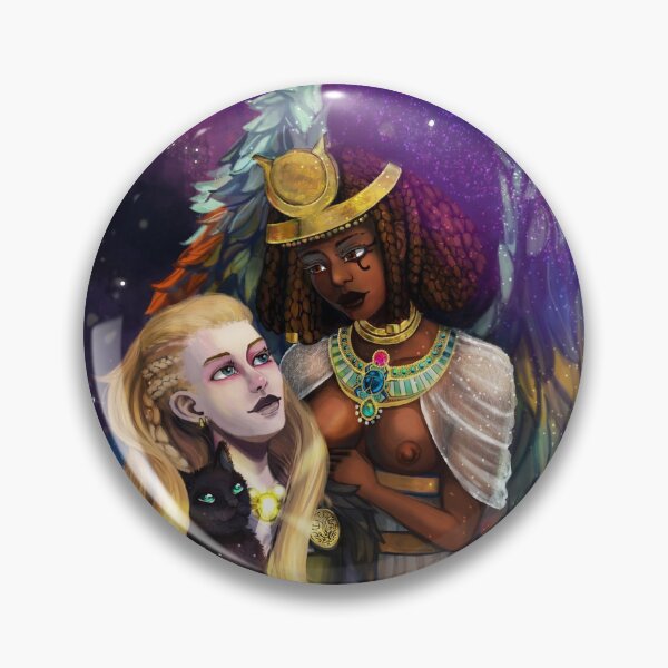 Item preview, Goddess Isis and Goddess Freyja in embrace designed and sold by Konrad Natthagel.