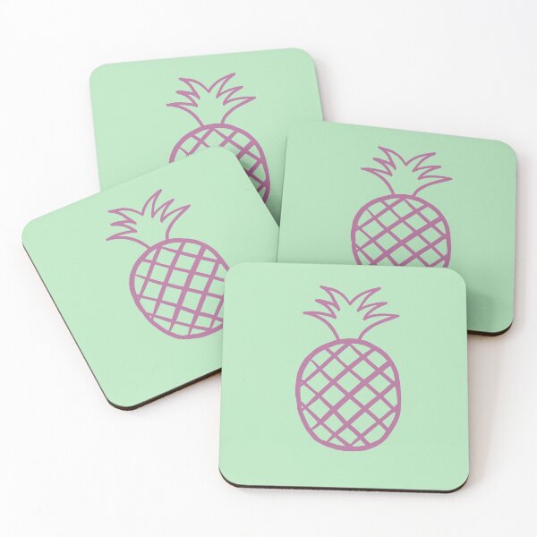Item preview, Pineapple (green and purple) designed and sold by Attenborough_Fan.
