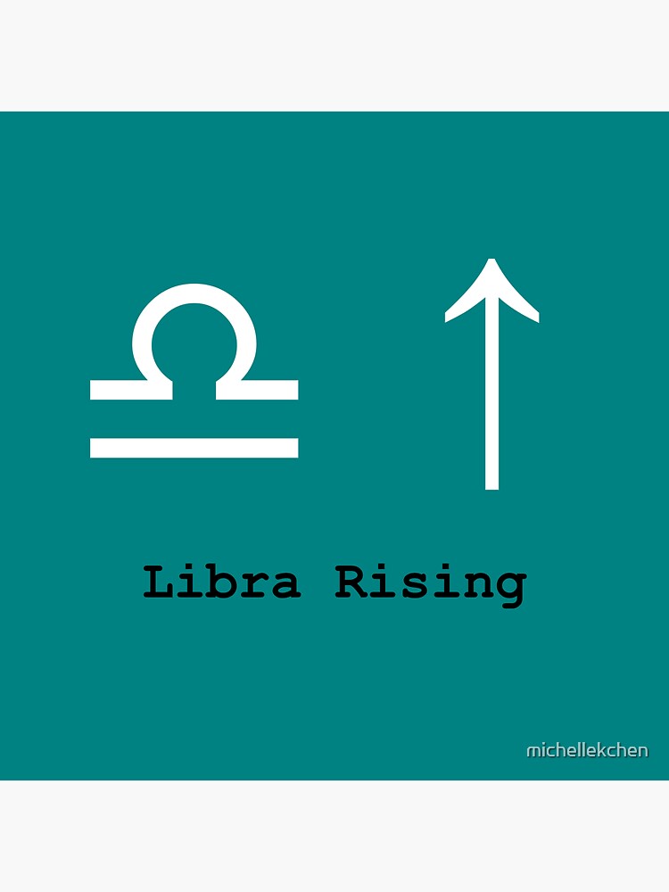 Libra Rising Sticker