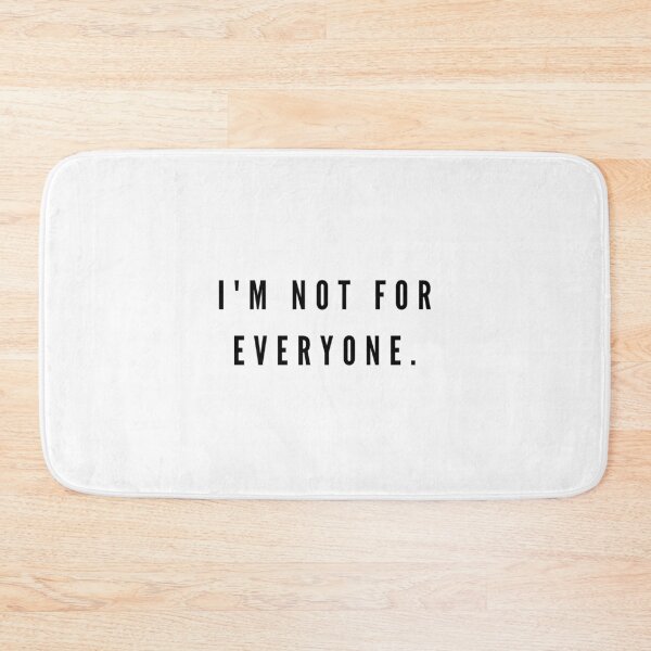 Item preview, I'm not for everyone, Not for everyone designed and sold by Magic Love Art Print.