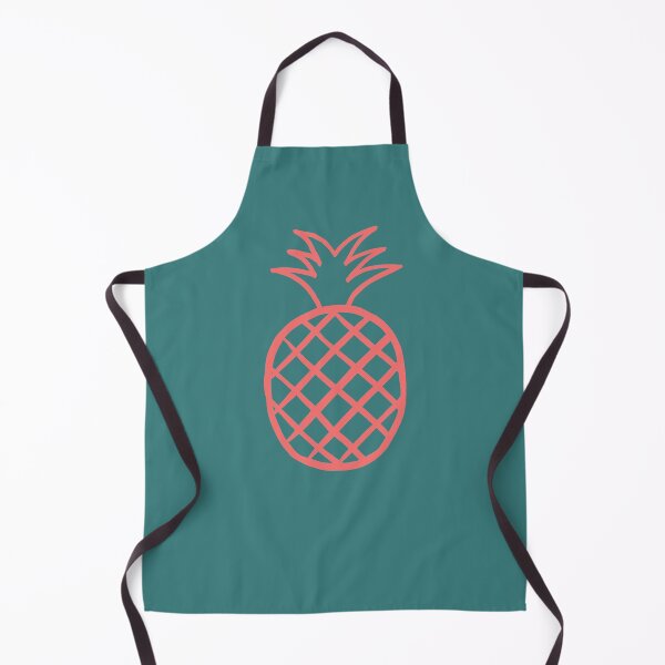Item preview, Pineapple (orange and turquoise) designed and sold by Attenborough_Fan.