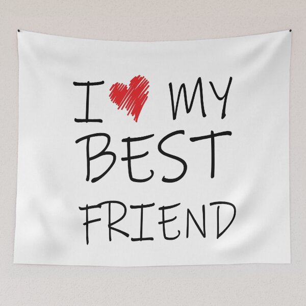 Item preview, I LOVE MY BEST FRIEND - I LOVE MY BEST FRIENDS 2021 Funny Gift - Friends Forever - Friendship - Heart - Girlfriend designed and sold by ilias13.