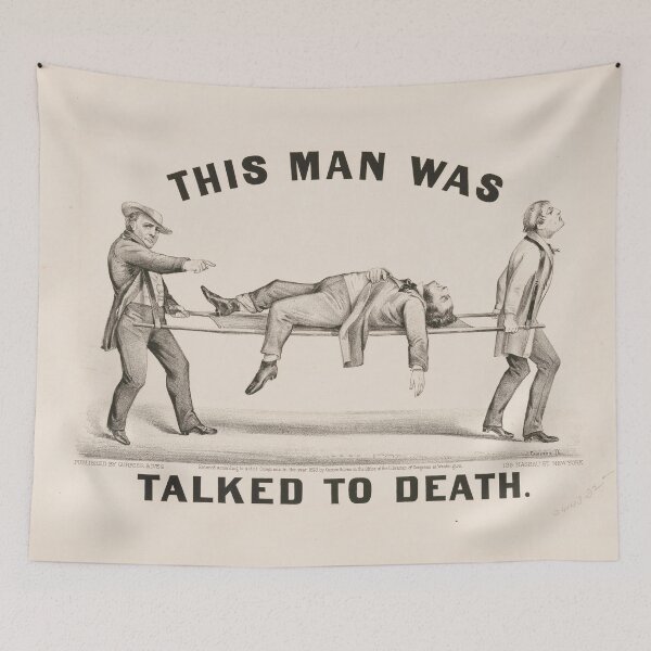 Item preview, This Mas Was Talked To Death (1873) designed and sold by allhistory.