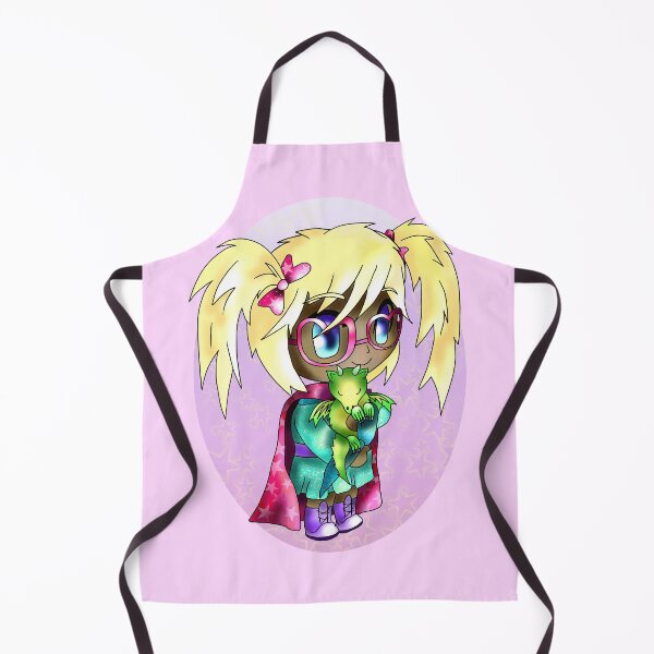 Item preview, kawaii sorcerer holding a baby dragon for dnd and fantasy fans designed and sold by CuisineCat.