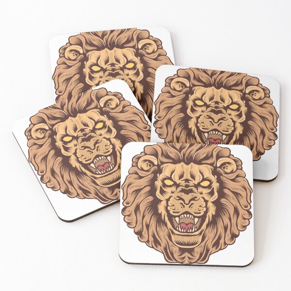 Item preview, Majestic lion head designed and sold by king's Outfit.