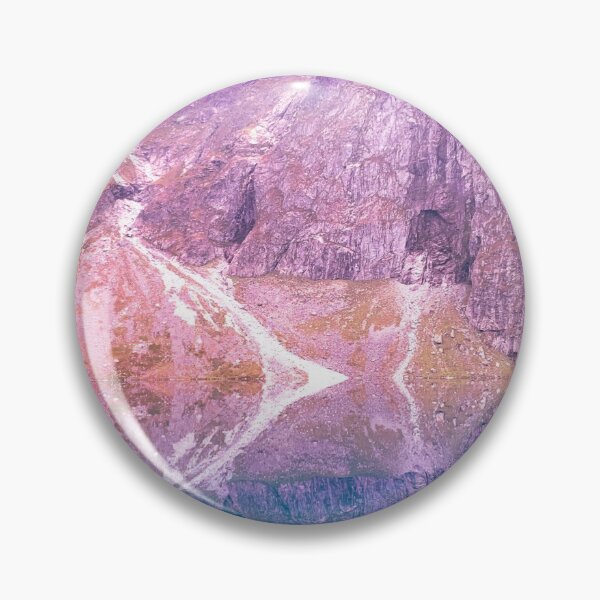 Item preview, Mountain Lake in Pink designed and sold by ontheshore.