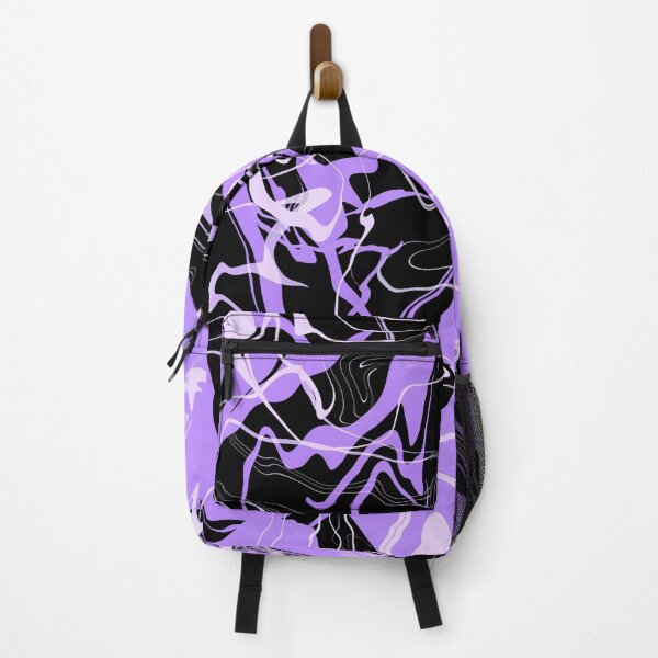 Item preview, Abstract Art Marble Purple Black designed and sold by annylands.