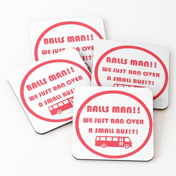 Item preview, WE JUST RAN OVER A SMALL BUS!?!? designed and sold by scarlevie.
