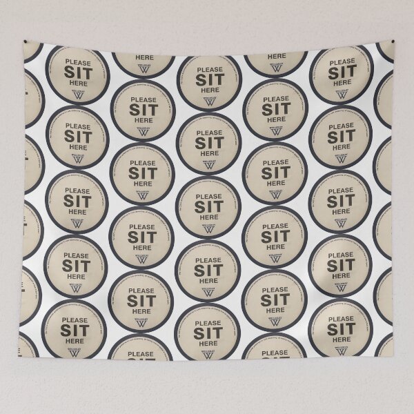 Item preview, Please Sit Here designed and sold by sophiagg7.
