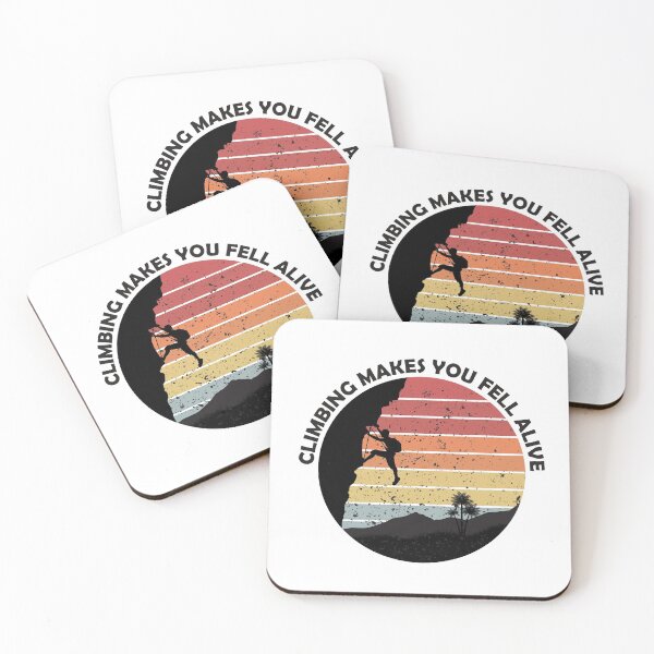 Item preview, Climbing makes you fell alive Classic vintage  designed and sold by CHAYBOBS.