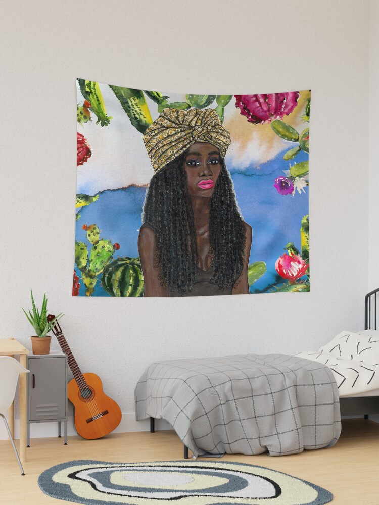 Thumbnail 1 of 3, Tapestry, Boho Goddess designed and sold by sincerelyteia.