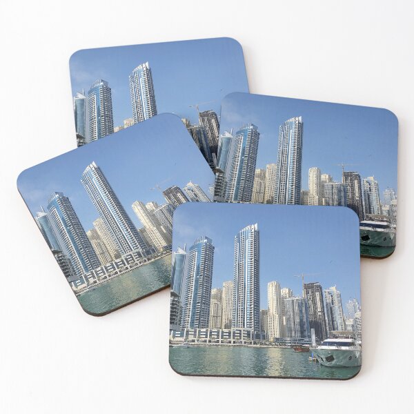 Item preview, View on Dubai Marina skyscrapers, Dubai, United Arab Emirates designed and sold by Ambasador.