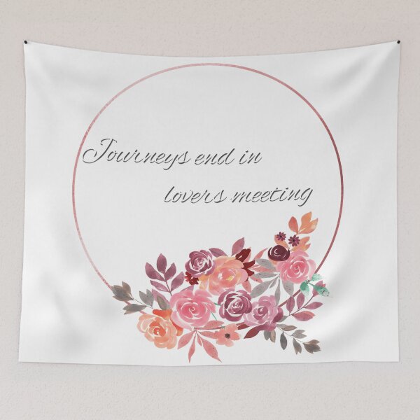 Item preview, Journeys End (White Lettering) designed and sold by jamienathan.