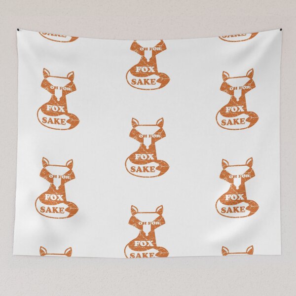 Item preview, Oh For Fox Sake - Funny Animal Pun - Fox Lover designed and sold by DesignByLeo.