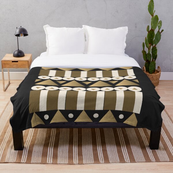 Item preview, Geometric golden pattern designed and sold by Alexa Mihulin.