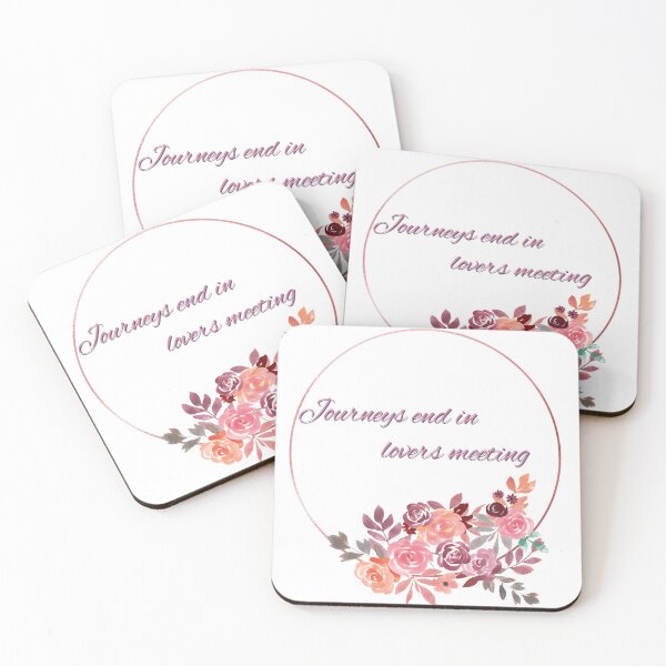 Item preview, Journeys End (Mauve Lettering) designed and sold by jamienathan.