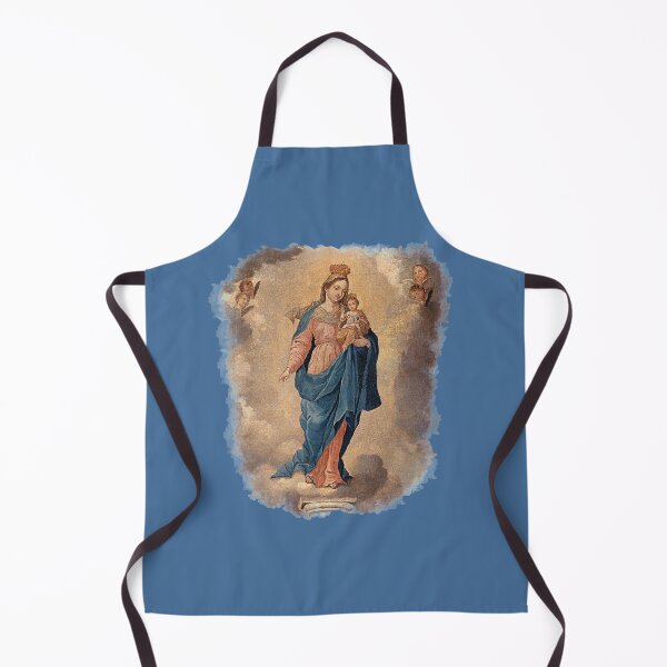 Item preview, The Virgin And The Child | Vintage Painting designed and sold by Petra Becker.