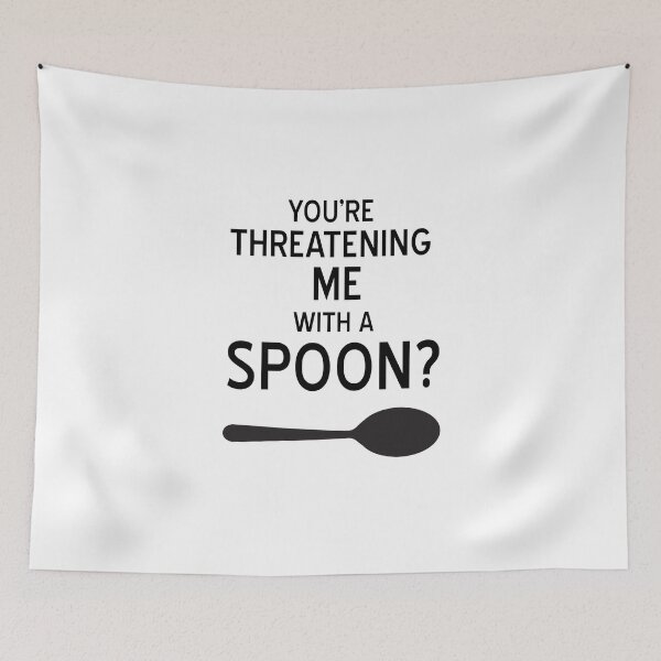 Item preview, Merlin-Inspired "With A Spoon" designed and sold by mulberrydragon.