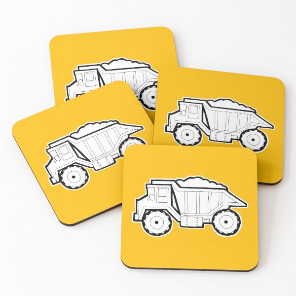 Item preview, Dump Truck Drawing  designed and sold by LisaArtShop.