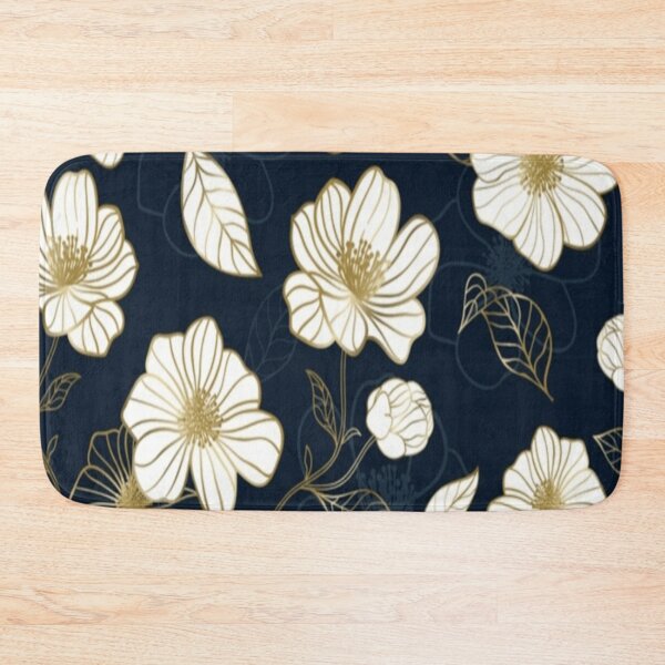 Item preview, Beautiful white and gold flowers designed and sold by Luna-shop16.