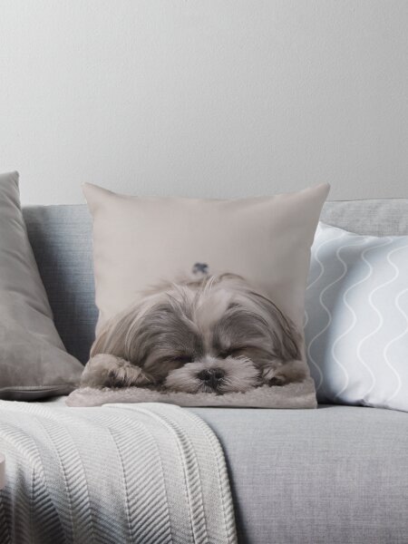 Item preview, Shih Tzu Sleeping designed and sold by The Curious Dog Shop.
