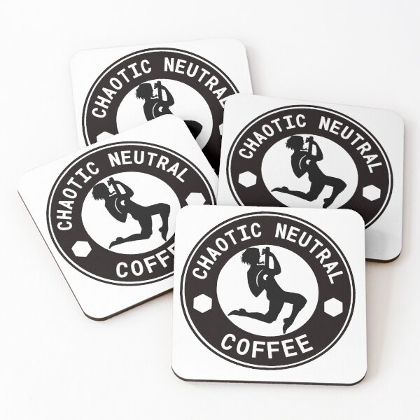 Item preview, Chaotic Neutral Coffee designed and sold by LizAudDraws.