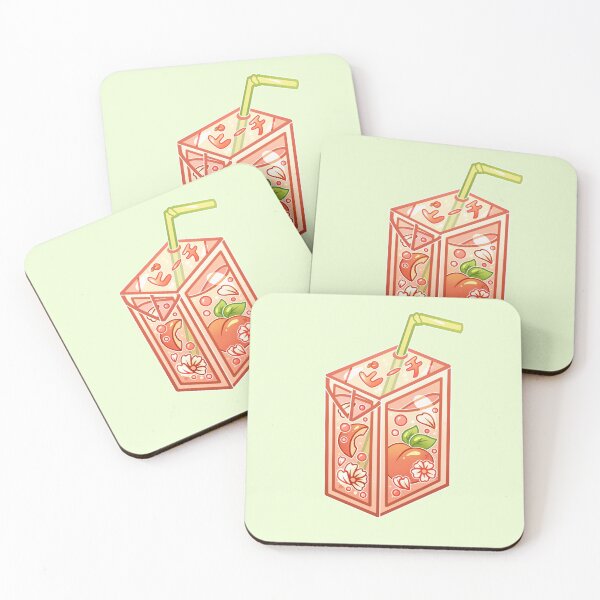 Item preview, Peach Juice Box designed and sold by heysoleilart.