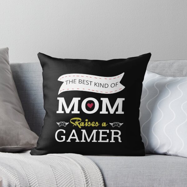 Item preview, The Best Kind of Mom Raises a Gamer designed and sold by Beinfashion.
