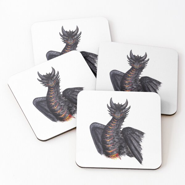 Item preview, Hic Sunt Dracones (white) designed and sold by DiiMotion.